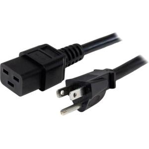 Click here to buy StarTech.com 10 ft Heavy Duty 14 AWG Computer Power Cord NEMA 5-15P to C19 For Computer, Server, Router, Network Switch,... by StarTech.