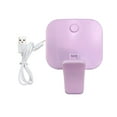 thumbnail image 2 of Luz nocturna para selfies, anillo de luz con clip ajustable para selfies, luz nocturna de relleno de vídeo LED portátil para fotos y fotografías Violeta, 2 of 8