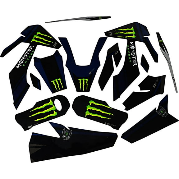 D'Cor Visuals Husqvarna Monster Energy Graphics Kit (20-70-103)