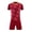 Red, variant on Avrnliq Boys Girls Soccer Training Outfit 2-Piece Quick Dry Jersey & Shorts Lightweight Team Uniform for Practice & Matches,Size 13 T