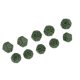 thumbnail image 4 of Juego de dados poliédricos juego de rol dados tablero de mesa dados dados acrílicos 10 piezas juego de dados poliédricos grabado fino juego portátil dados para juego de rol ANGGREK Otros, 4 of 8