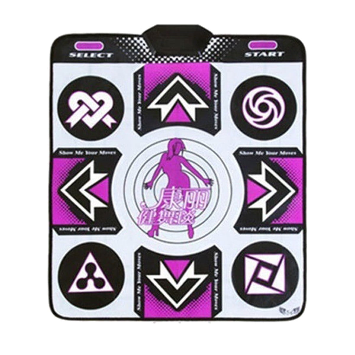 Wireless Non Slip Dancing Step Single Dance Mat Pad Game Blanket