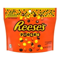 REESE'S PIECES Peanut Butter in a Crunchy Shell Candy Bag, 9 oz