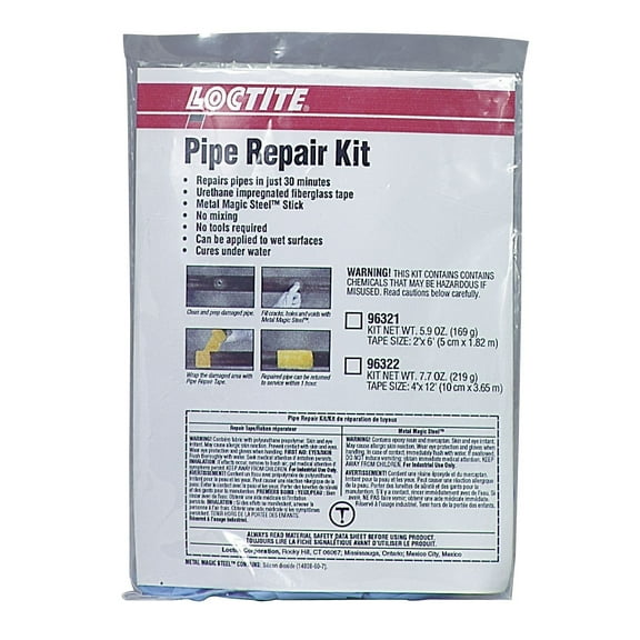 Loctite 442-96321 2 in. X6 ft. Tape Pipe Repair Kit