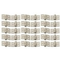 thumbnail image 4 of 50pcs Brass Hinge For Small Craft Door Box Accessories Silver Gold 8*10mm, 4 of 9