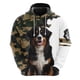 thumbnail image 3 of Sudadera con capucha con estampado 3D de perro de camuflaje para hombre, ropa de calle informal para hombre, chándal con estampado de perros y mascotas, jersey de camuflaje de Schnauzer y pastor alemá, 3 of 5