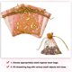 thumbnail image 4 of Bolsas de Organza Uxcell, Bolsas de Malla de Luna y Estrella Transparentes con Cierre, Bolsas de Regalo al por Mayor, Bolsas de Favor de Fiesta, Bolsas para Joyería Naranja-Dorado 4" x 6", 4 of 6