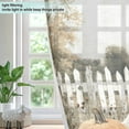 thumbnail image 4 of Yayeee Window Curtains Light Filtering 63"x42" Grommet Panel Pair Home Living Room Decor, Halloween Pumpkin Field, 4 of 7