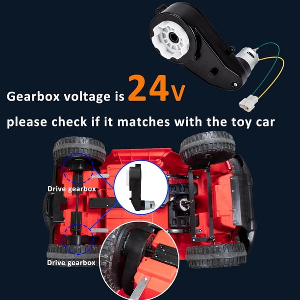 Moteur électrique universel 555 12V 24V Accessoires de moteur pour voitures électriques pour enfants Jouets à roulettes pour enfants Pièces de Moteur électrique universel 555 12V 24V Accessoires de moteur pour voitures électriques pour enfants Jouets à roulettes pour enfants Pièces de