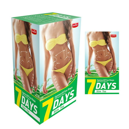 China Slim Tea Detox 7 Days Slim Tea Bags Weight Lose Fast Natural Skinny Fit Detox Tea for Bloating Belly Fat Everyday and