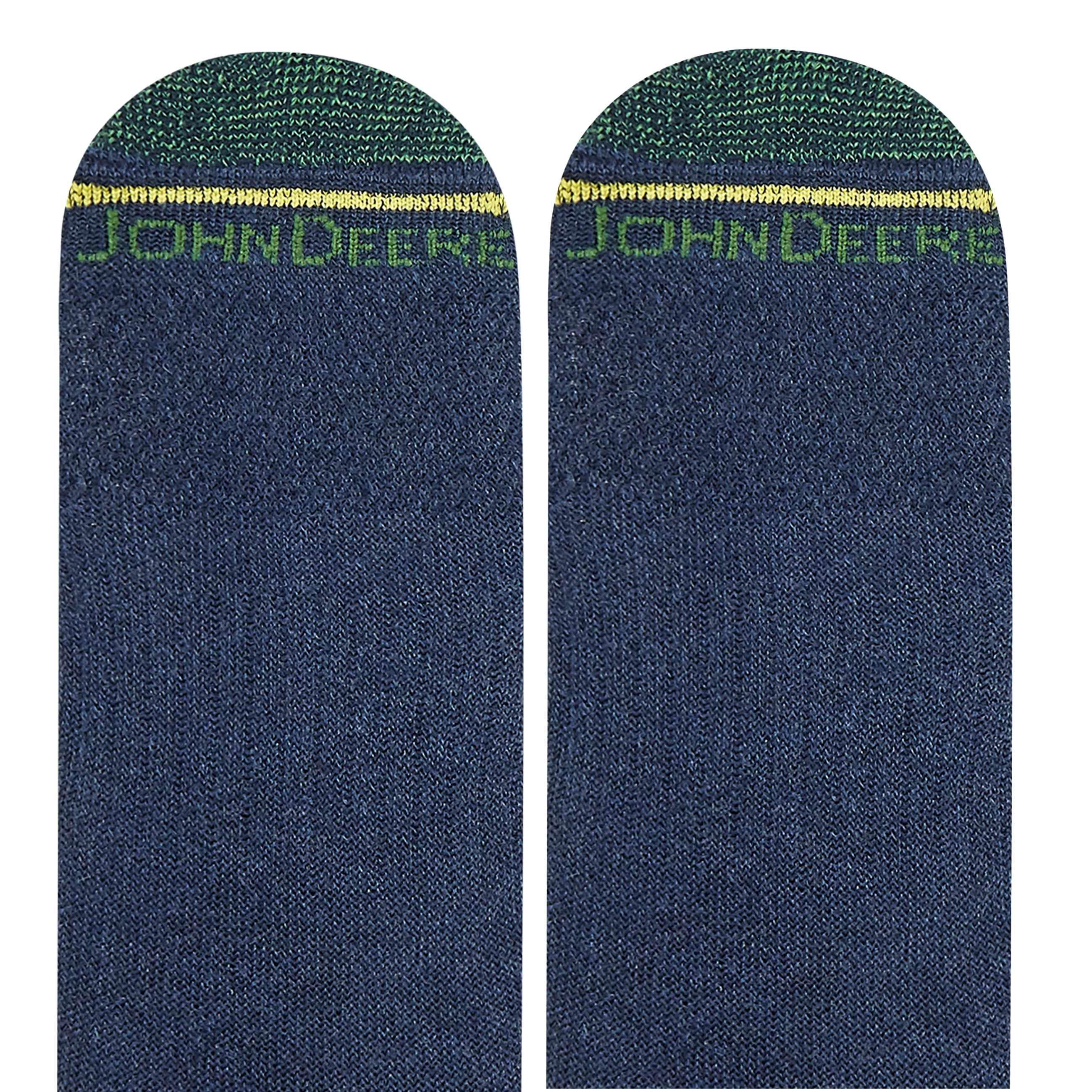 John Deere Men's Socks, Workwear Max Cushion Crew Socks, 6-Pack