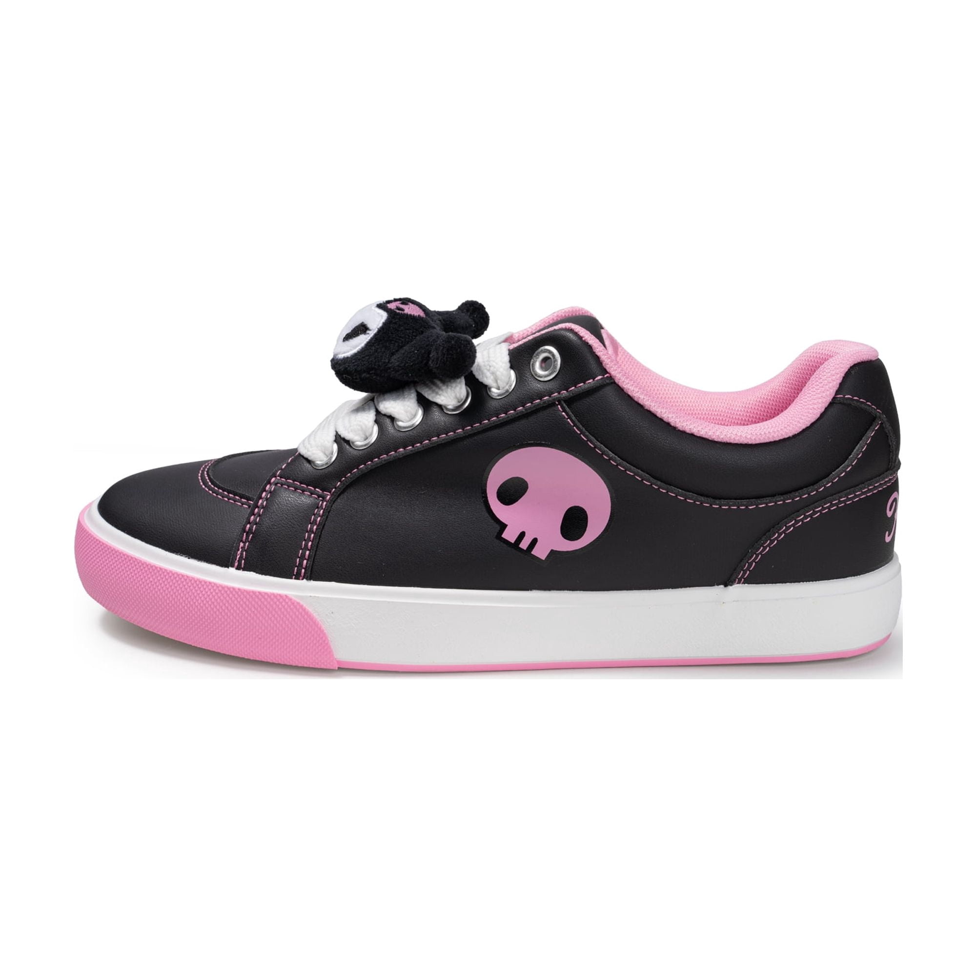 Kuromi Womens 3D Plush Skater Sneaker
