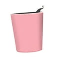 thumbnail image 2 of Cubo de basura para coche, contenedor de basura, caja de almacenamiento de gran capacidad, portátil, resistente, bolsa de basura colgante para coche, , rosa Macarena Bote de basura para automóvil, 2 of 8