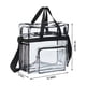 thumbnail image 3 of Qarigey Bolsa transparente impermeable para viaje con bolsa de gran capacidad bolsa de equipaje transparente impermeable Premium Bolsas de mensajero y de hombro, 3 of 6