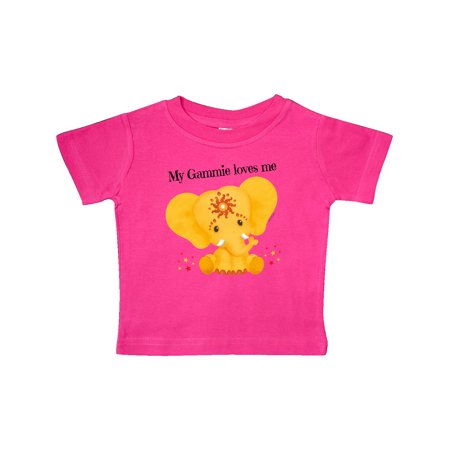 

Inktastic Etana Gammie loves me Gift Baby Boy or Baby Girl T-Shirt