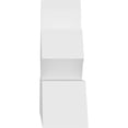 thumbnail image 3 of 48"W x 12"H x 4"D x 4"F, 6/12 Pitch, Richland Architectural Grade PVC Gable Bracket, 3 of 8