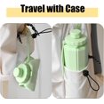 thumbnail image 2 of YSTIANN Bouteilles d'Eau Pliables 600ml - Portable Pliable Extensible Sans BPA - Étanche - Réutilisable pour Voyage, Camping, Randonnée, Cyclisme et Sports Extérieurs (Vert) WJ85-997, 2 of 6