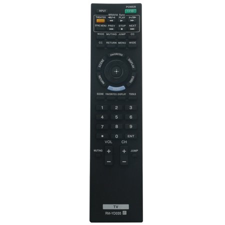 RM-YD035 Replace Remote Control for Sony TV KDL-22BX300 KDL-32FA600 KDL-46EX400