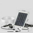 thumbnail image 2 of Solar Water Pump Submersible Pump 3W 200 L/H For Garden Ponds & Fountains, 2 of 3