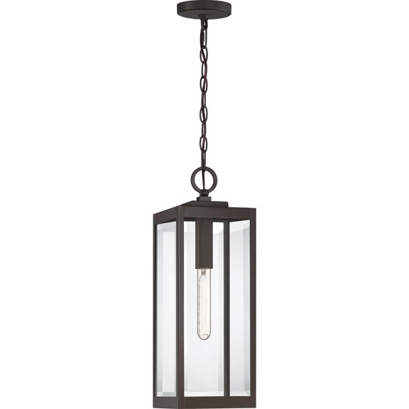 Westover 1-Light Western Bronze Outdoor Hanging Lantern