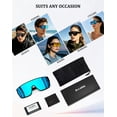 thumbnail image 4 of Joopin Oversized Sunglasses Over Glasses UV400 Sports Fit Overs Sun Glasses, 4 of 8