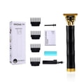 thumbnail image 1 of Trimmer de pelo eléctrico 5W USB Clipper Cortocopio Portátil Barba de afeitar Salón Peluquería Afeitadora de recorte con límite Cepillo para el cabello Negro tholdsy CE001712-02B, 1 of 7