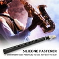 thumbnail image 3 of Labymos Black Pocket Sax Mini Portable Saxophone Little Saxophone With Carrying Bag Woodwind Instrument, 3 of 7