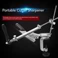 thumbnail image 3 of Portable Knife Sharpener Professional Stainless Steel Kitchen Knife Sharpening System Tool Fixed Angle Sharpening Stone Grinder with 4 Sharpening Stones, 3 of 8