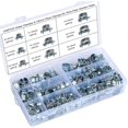 thumbnail image 1 of Pack Of 135 Pipe Clamps, Zinc Plated, 8-18 Mm, Versailles, 1 of 5