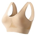 thumbnail image 5 of Womens Bras Seamless Sports Bra Wirefree Yoga Bra With Removable Pads Sports Bra Multicolor2 3XL, 5 of 6