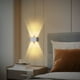 thumbnail image 4 of Lámpara de pared LED moderna, lámpara de pared interior, iluminación de pared arriba abajo hecha de aluminio para sala de estar, dormitorio, escalera, pasillo, 4 of 6
