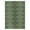 Green, variant on Hasoo Washable Living Room Area Rug 9x12 Large Modern Geometric Striped Non-Slip Soft Foldable Indoor Green Carpet