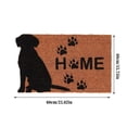 thumbnail image 3 of Tapis de Porte Extérieur, Tapis d'Entrée Intérieur Lavable à Profil Bas, Tapis Super Doux pour Entrée Intérieure Extérieure, Dos Antidérapant, Patio Extérieur Porche Ferme, 3 of 5