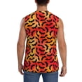 thumbnail image 4 of Balery Flying Black Bat Camisetas sin mangas para hombre, absorbe la humedad y protege contra el mal olor.-Large, 4 of 7