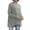 Grey, variant on Hoodies for Women Women's Solid Color Turtleneck Long Sleeved Knitted Comfortable Pullover Sweater Promotion Sale