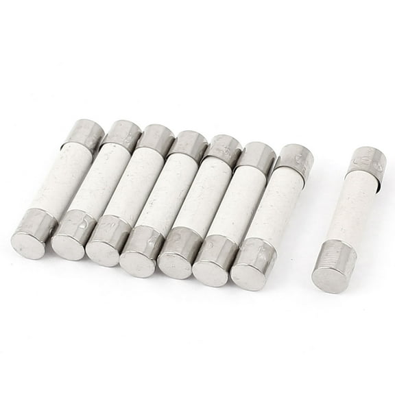 8Pcs Fast Blow Ceramic Fuses 20 A 250V 6mm x 30mm