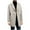 Beige, variant on Dovford Mens Trench Coat Notch Lapel Double Breasted Peacoat Wool Blend Casual Long Overcoat for Men