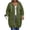 Army Green, variant on Maean Womens Plus Size Zip up Hoodie Sweatshirt Jacket Oversized Long Sleeve Fall Fashion Hooded Sweatshirts