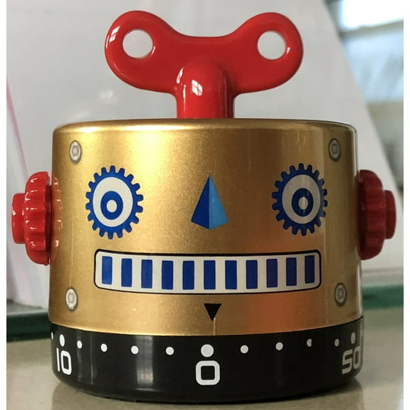 Gold Robot Kitchen Timer