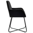 thumbnail image 6 of vidaXL Dining Chairs 2 pcs Black Velvet, 6 of 6