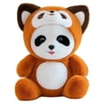 thumbnail image 4 of Goowood Red Panda Plush Panda Stuffed Animal 2 in 1 Cute Panda Plushie Toy Soft Red Panda Stuffed Animal Pillow for Kids Adults 13.7 Inch, 4 of 8