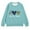 S-Mint Green, variant on Ulitacool Girls Sweatshirts Long Sleeve Crewneck Graphic Prints Hanukkah Sweatshirt Pullover Top For Holiday Celebration And Shirt Blouse Basic Tops Mint Green 4-5 Years