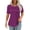 A3-Mauve, variant on a.Jesdani Womens Blouses Short Sleeve Tunic Tops Pleated Casual Summer Shirts m-3x