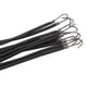 thumbnail image 3 of 10 Uds. Gancho para coleta, banda elástica Flexible para el pelo para mujeres y niñas, herramienta de estilismo para citas en la oficina, 3 of 8