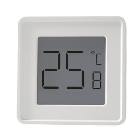 

Cterwk Indoor Humidity Thermometer LCD Screen Display Temperature Humidity Monitor with Bold Numbers
