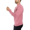 thumbnail image 5 of X RAY JEANS Mens Mock Neck Sweater Pullover, Dusty Mauve, M, 5 of 10