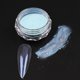 thumbnail image 1 of Polvo de uñas Efecto espejo metálico Decoración de uñas, polvo de brillo de uñas de concha transparente de hada para uso , Azul Salvador brillo de uñas, 1 of 10