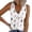 Pink, variant on Wang6 Womens Plus Size Tank Tops Summer Ribbed Button up Sleeveless Shirts Causal Slim Fit Feather Printed Tunic T Shirts Tees Pink2 XL