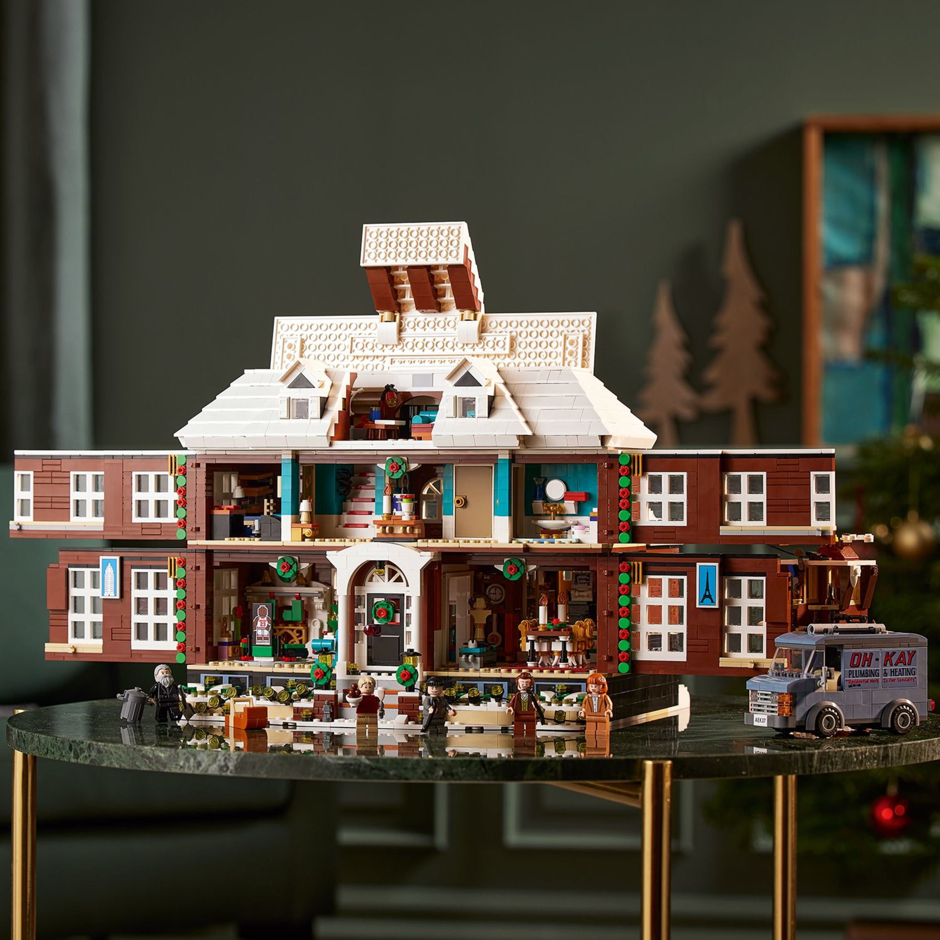 LEGO Ideas Home Alone McCallisters' 21330 Building for Adults, Movie Collectible Gift Idea with Minifigures Walmart.com