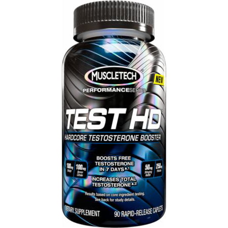 MuscleTech Test HD Test Booster Capsules, 90 Ct